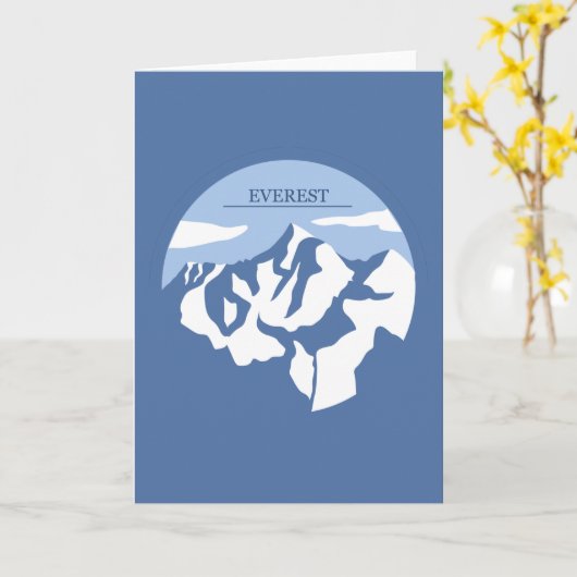 Mount Everest Kaart (Gele Bloem)
