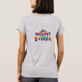 Mount Everest lijkt op Mount Everest T-shirt (Achterkant)