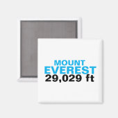 Mount Everest Magnet (Voorkant / Achterkant)