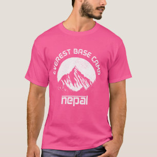 Mount Everest Nepal Himalaya Mountain T-shirt