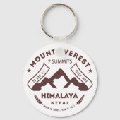 Mount Everest Nepal Sleutelhanger (Voorkant)