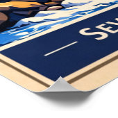 Mount Everest Nepal - Vintage Poster (Hoek)