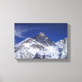 Mount Everest Photo Canvas Afdruk (Voorkant)