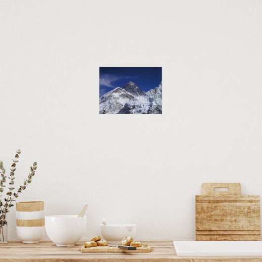 Mount Everest Photo Poster (Keuken)