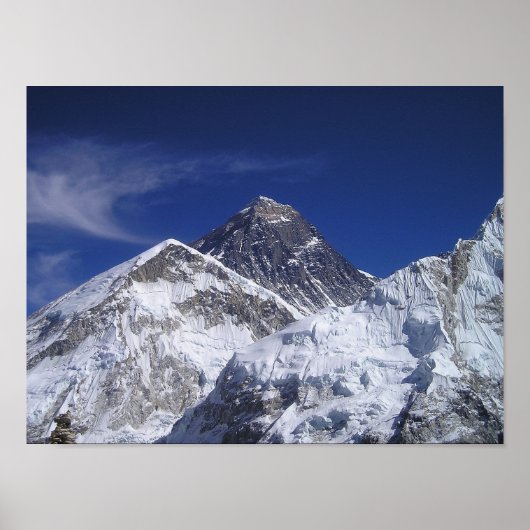 Mount Everest Photo Poster (Voorkant)