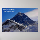 Mount Everest Poster (Voorkant)