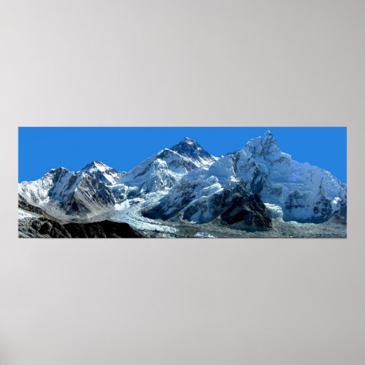 Mount Everest Poster (Voorkant)