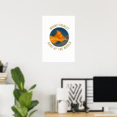 Mount Everest Sagarmatha Poster (Thuiskantoor)