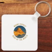 Mount Everest Sagarmatha Sleutelhanger (Achterkant)