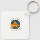 Mount Everest Sagarmatha Sleutelhanger (Achterkant)