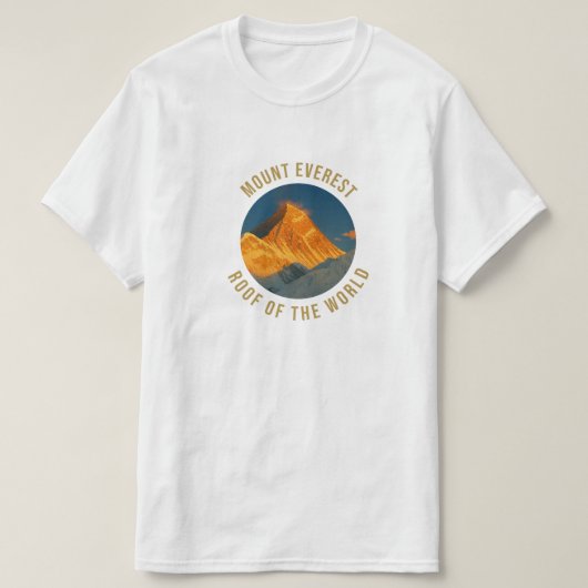 Mount Everest Sagarmatha T-shirt (Design voorkant)