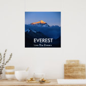 Mount Everest Sunset Poster (Keuken)