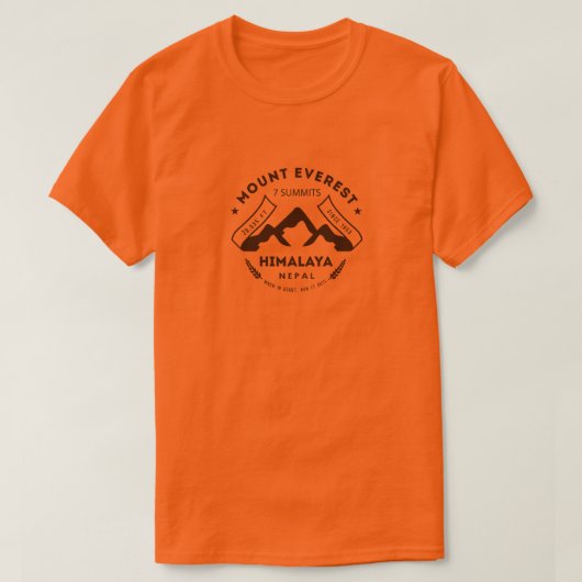 Mount Everest T-shirt (Design voorkant)