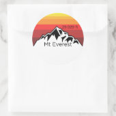 Mount Everest top sticker (Tas)