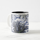 Mount Everest Tweekleurige Koffiemok (Voorkant links)