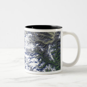 Mount Everest Tweekleurige Koffiemok