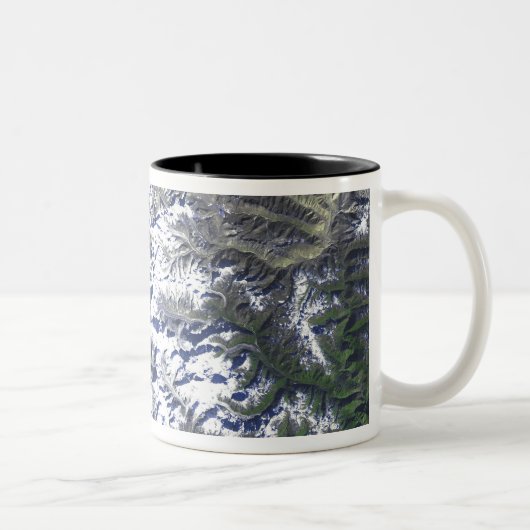 Mount Everest Tweekleurige Koffiemok (Rechts)
