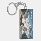 Mount Everest Uitzicht, Nepal Sleutelhanger (Voorkant Links)