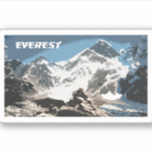 Mount Everest Uitzicht, Nepal Sticker (Voorkant)