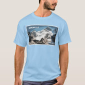 Mount Everest Uitzicht, Nepal T-shirt (Voorkant)