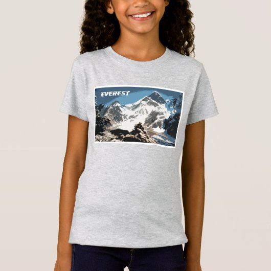 Mount Everest Uitzicht, Nepal T-shirt (Voorkant)