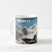 Mount Everest Uitzicht, Souvenir, Nepal Koffiemok (Voorkant links)