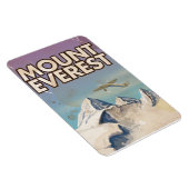 Mount Everest vintage reisposter Magneet (Rechterzijde)