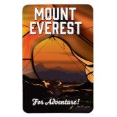 Mount Everest Voor Avontuur! Magneet (Verticaal)