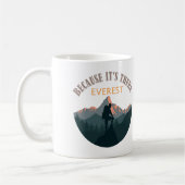 Mount Everest, wandelaar Koffiemok (Links)