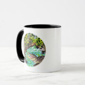 Mount Everglades National Park Waterverf Art Mok (Voorkant links)