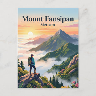 Mount Fansipan Vietnam Briefkaart
