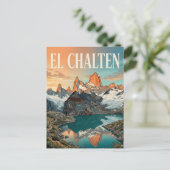 Mount Fitz Roy Briefkaart (Staand voorkant)