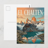 Mount Fitz Roy Briefkaart (Voorkant / Achterkant)