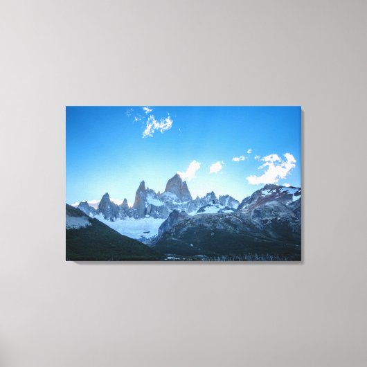 Mount Fitz Roy Canvas Afdruk (Voorkant)