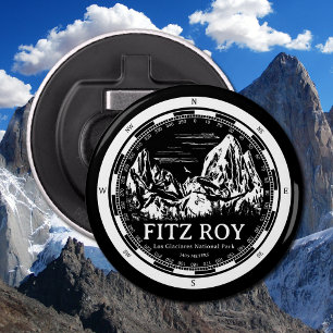 Mount Fitz Roy - Cerro Chaltén Zuid-Amerika Button Flesopener