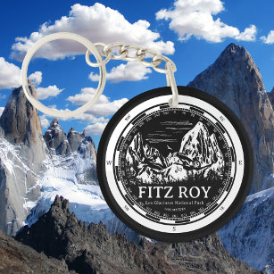 Mount Fitz Roy - Cerro Chaltén Zuid-Amerika Sleutelhanger
