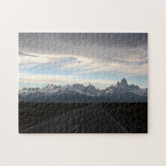 Mount Fitz Roy en Andes Range Legpuzzel (Horizontaal)