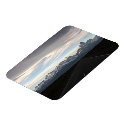 Mount Fitz Roy en Andes Range Magneet (Linkerzijde)