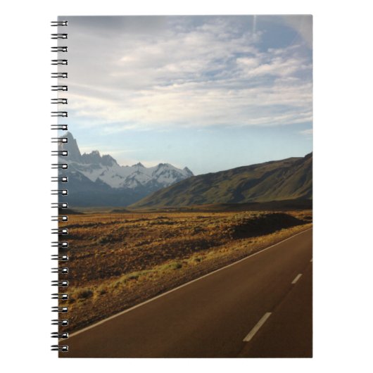 Mount Fitz Roy en Mount Cerro Torre Notitieboek (Voorkant)