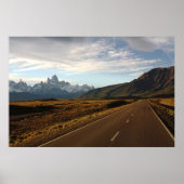 Mount Fitz Roy en Mount Cerro Torre Poster (Voorkant)