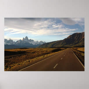 Mount Fitz Roy en Mount Cerro Torre Poster