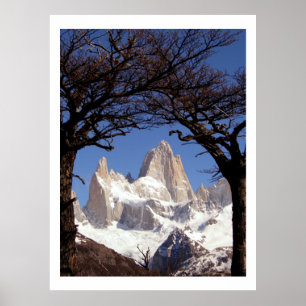 Mount Fitz Roy Patagonia Poster