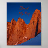 Mount Fitz Roy Poster (Voorkant)