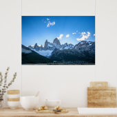 Mount Fitz Roy Poster (Keuken)