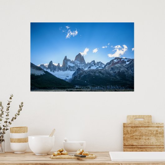 Mount Fitz Roy Poster (Keuken)
