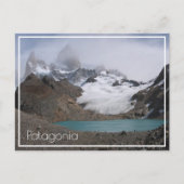 Mount Fitzroy en de gletsjer, Patagonië Briefkaart (Voorkant)