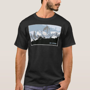 Mount Fitzroy Mountain, Patagonia, Argentina Essen T-shirt