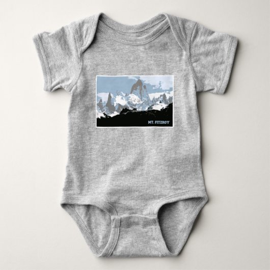 Mount Fitzroy Mountain, Patagonia, Argentinië Romper (Voorkant)