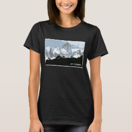 Mount Fitzroy Mountain, Patagonia, Argentinië T-shirt