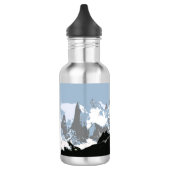Mount Fitzroy Mountain, Patagonia, Argentinië Waterfles (Links)